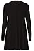 Forever Women's Long Sleeves Plus Size Plain Swing Dress