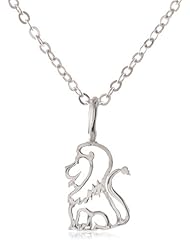 Samantha Faye "Menagerie" Small Lion Pendant Necklace