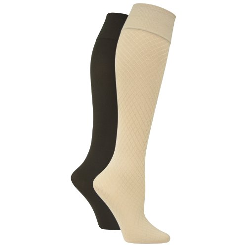 Dr. Scholl's For Her Fashion Fit Trouser Socks 2 Pair