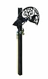 Outdoor Living : Liberty Garden Products Free Standing Garden Hose Stand With Brass Faucet With 150-Foot Hose Capacity #296-D-Patina