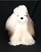 Soft Cuddly Alpaca Stuffed Animal Hand Made Pet Dog APD_WHITEBROWN10_008