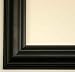 802 Black Picture Frame - New - Solid Wood, 10x10