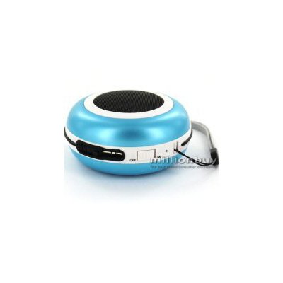 Coby Csmp25bl Blue Mini Portable Speaker Ipod Ready Compact