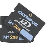 Olympus M+ 2 GB xD-Picture Card Flash Memory Card 2-Pack 202233