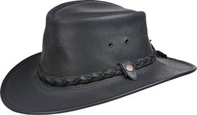 BC Hats Bac Pac Traveller Oily Australian Leather