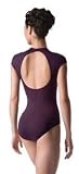 Mirella Open Back Cap Sleeve Leotard