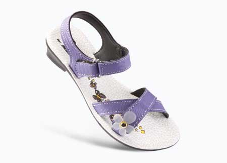 Paragon Girls Purple PU Sandals 0205 available at Amazon for Rs.229