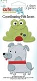 Felt Icons: Cuteworld Boy Dog/Frog