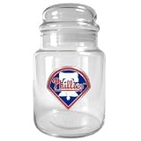 Philadelphia Phillies 31oz Glass Candy Jar