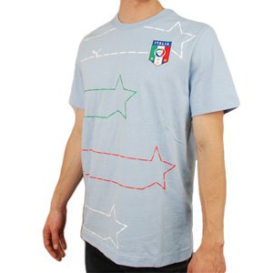 Italy 10/12 Graphic Soccer T-Shirt (Sky) Italy 10/12 Graphic Soccer T-Shirt (Sky)