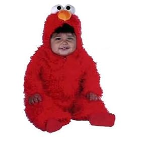 INFANT Seasame Streets Plush Elmo Infant Costume