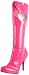 Funtasma by Pleaser Women's Love Knee-High Boot,Hot Pink Patent,7 M US