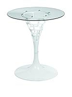 Metal Loft Mesa Auxiliar Sendero Bistro Blanco