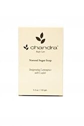 Invigorating Lemongrass Natural Sugar Soap with Loofah