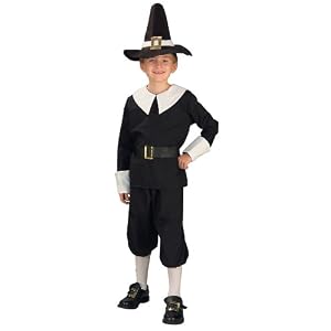 Kids Pilgrim Boy Costume