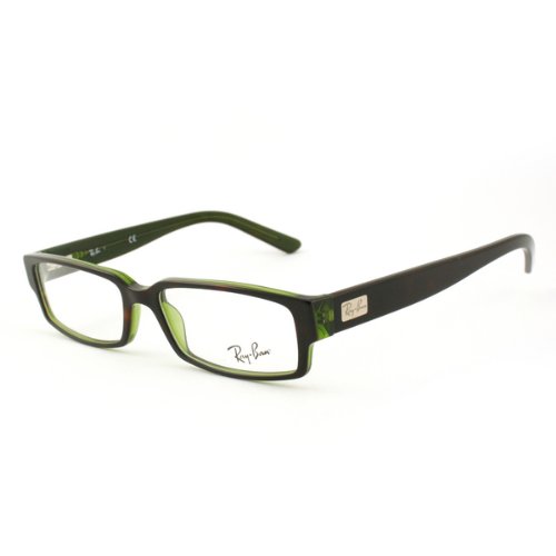 Ray Ban 5144 Tortoise On Transparent Green Kunststoffgestell Brillen, 53mm