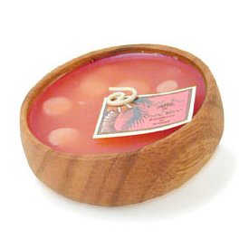 Hawaiian Monkey Pod Plumeria Candle