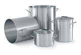 Best sale price for Aluminum Stock Pot 8-1/2 Quart 6-1/2''H x 10'' diameter. Free Shipping.