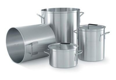 Aluminum Stock Pot 20 Quart 10-1/2