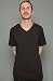 RVCA The VTC Tee in Black Fade,T-shirts for Men