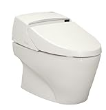 TOTO MS990CGR-01 Neorest Elongated Toilet and Washlet Unit with Metallic Stick Remote, Cotton White