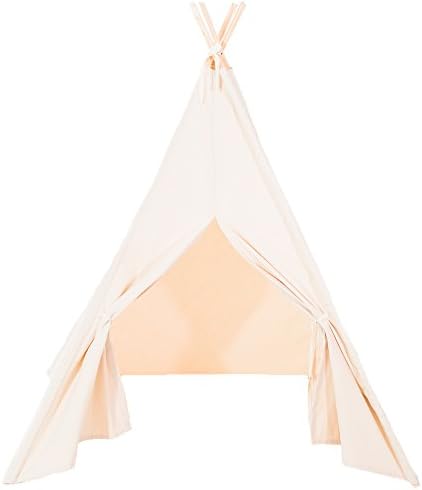 Kids Teepee Play Tent, Large Tee Pee, Heavy Canvas, Fort, Wigwam, Playhouse