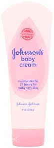 Johnson's Baby Cream, 8 Ounce (Pack of 2)