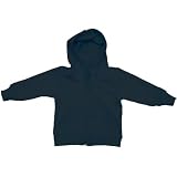 American Apparel - Infant California Fleece Zip-Up Hoody, Navy, 12-18
