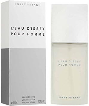 [New Sealed With Box] L'eau D'issey By Issey Miyake (EDT) Spray parfum perfume perfumes for men 4.2 OZ/ 125 ml.