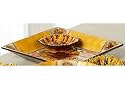 Clay Art Tuscan Sunflower Chip and Dip Sets