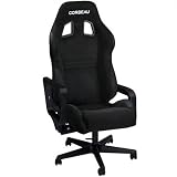 A4 Black Cloth Office Chair Seat Width For Up To: 36