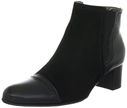 Peter Kaiser DOBBY 85617-924, Damen Klassische Halbstiefel & Stiefeletten, Schwarz (SCHWARZ MOLINA SUEDE 924), EU 41.5 (UK 7.5)