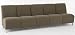 5 Seat Armless Sofa in Standard Fabric or Vinyl