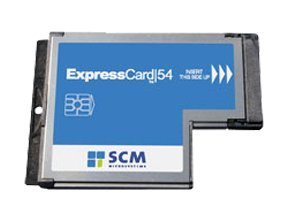 SCM SCR3340 - SMART card reader - ExpressCard 54