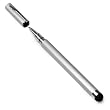 MYCARRYINGCASE Dual Function Stylus for iPad 2, iPhone 4S Metallic Silver