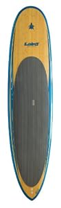 Laird StandUp EPS-Composite Surfer Paddleboard, Blue Bamboo, 9-Feet 6-Inch X 28.75-Inch