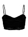 FPT Womens Spaghetti Strap Lace Bandeau