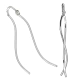 Silberdream Damen-Ohrh�nger Wave 925 Sterling Silber SDO518