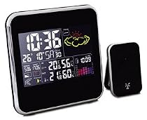Weather Station - Wireless Weather Station - Advanced Weather Clock For Home Or Office