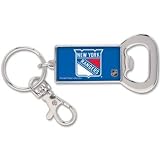 New York Rangers Bottle Opener Metal Keychain