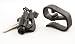 ResQMe RQM-BLACK_ACC Car Escape Tool (Black) with Visor Clip and Lanyard Value Pack