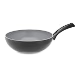 Berndes 012237 Cerabase Trend Aluminium Stielwok keramik 28 cm, 4 l