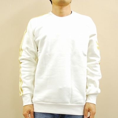 ADIDAS アディダス BIGリニアロゴ　クルーネックトレーナー F5634