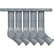 Sanus Systems Wms5-S Wall Or Ceiling Speaker Mounts (Silver, 5-Pk)