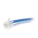 C2G / Cables to Go 22685 Cat5E Non-Booted Patch Cable, Blue (7 Feet/2.13 Meters)