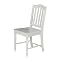 Cottage Desk Chair - White