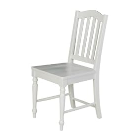 Cottage Desk Chair - White
