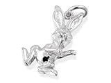 Silver Rabbit Charm