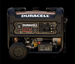 Duracell DG3200 3,200 Watt 7 HP 208cc OHV Gas Powered Portable Generator