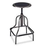 Safco Diesel Backless High Base Industrial Chair